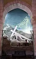 3rd Station: Jesus falls for the first time
