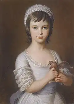 Lord Ailesbury's third and youngest son, Charles, later 1st Marquess of Ailesbury.