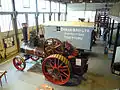 An engine displayed at the museum