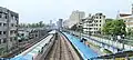 Northward view of Charni Rd station from FoB