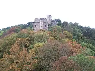 The Chateau de Chalucet, in Saint-Jean-Ligoure