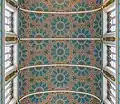 The ceiling of the nave