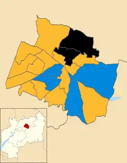 2010 results map
