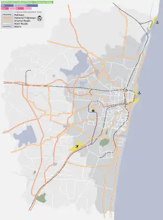 Avadi is located in Chennai