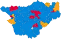 2005 results map