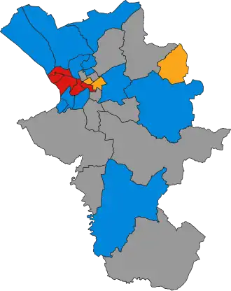 2006 results map
