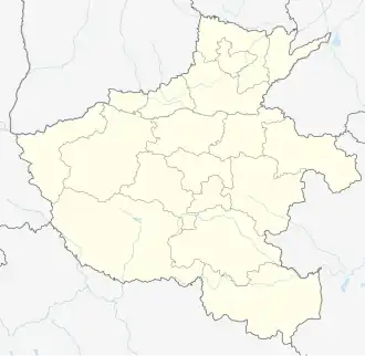 Linying is located in Henan