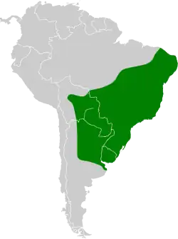 Map of range