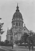 Christuskirche after the outer finishing in 1902