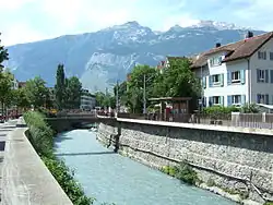 The Plessur Region is one of the eleven administrative districts in the canton of Graubünden in Switzerland. It had an area of 285.30 square kilometers (110.15&nbsp;sq&nbsp;mi) and a population of 42,822. It was created on 1 January 2017 as part of a reorganiz