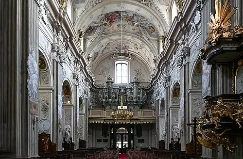 Choir and organ