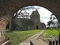 Through the lychgate