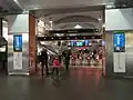 Entrance to ground level concourse, April 2015