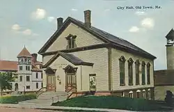 Old Town Town Hall, Old Town, Maine, 1870–71.