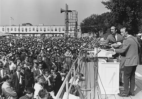 Image 29Vocalists Peter, Paul, and Mary (from March on Washington)