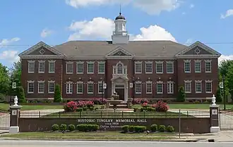 Claflin University's Tingley Hall, designed by alumni William Wilson Cooke