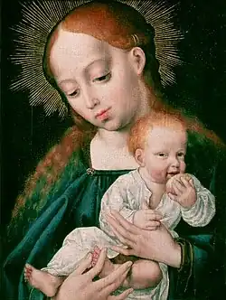 Joos van Cleve, Madonna and Child (c. 1525–1530)