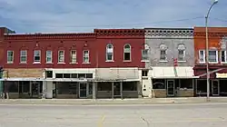 Closed businesses in downtown Abingdon (2009)