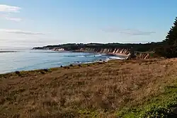 View of the beach