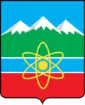 Coat of arms of Tryokhgorny