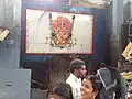 Coconut breaking point at Manakula vinayagar temple