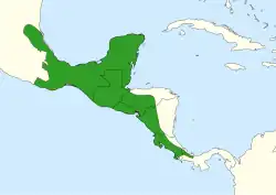 Map of range