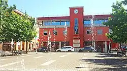 The Town Hall.
