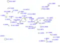 Map of the central part of the Coma Cluster.