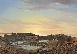 Interior View of Fort Sumter December 9, 1864
