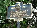 New York State historic marker, June 2011