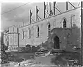Construction of the West Side of St. Mark's Cathedral