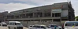 Construction site for new Central Plaza, Mendana Ave, Honiara