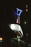 Coolidge Corner Theatre Marquee in 2024.