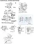 Crayford focuser - John Wall original drawings.