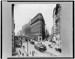 View of the Charles Crocker's Crocker Building in San Francisco (1912)