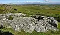 One of the highest huts, going up, onwards to Holyhead Mountain (Mynydd Twr)