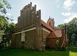 Gothic Saint John church in Czerniki