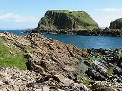 Dùn Chonnuill from Garbh Eileach