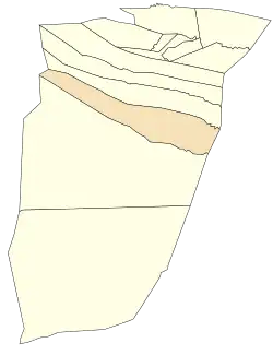 Location of Hassi Fehal commune within Ghardaïa Province