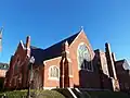 Rear view of Dahlgren Chapel