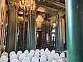 The engine house, lower floor (set for a wedding ceremony)