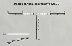 Danish 7.62 Reticle