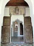 Doorways and rooms of the palace