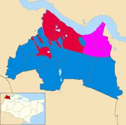 2007 results map