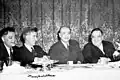 Dubinsky with Henry A. Wallace and Fiorello LaGuardia