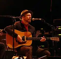 David Watson performing at the Royal Festival Hall, December 2014