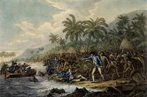 John Webber's 'The Death of Captain Cook'
