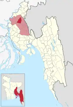 Location of Debidwar