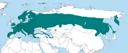 Map of range