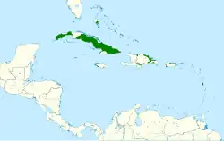 Map of range